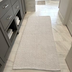 Long Bath Rug, NWT, Coyuchi